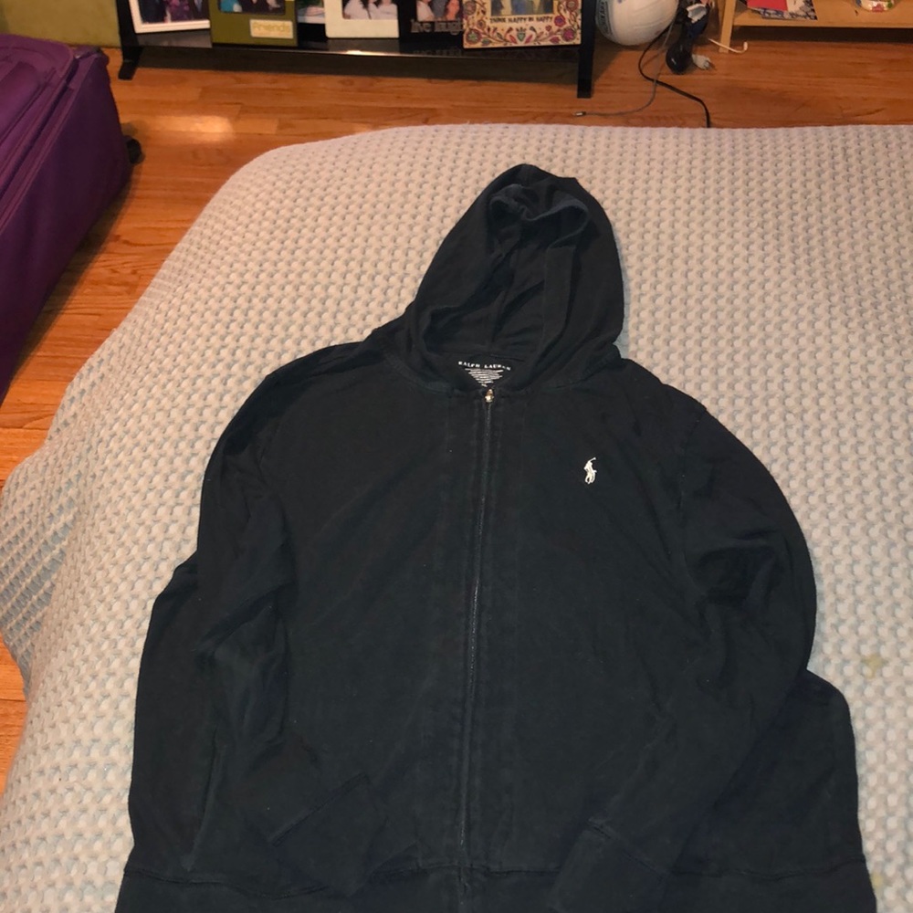 Ralph Lauren zip up hoodie